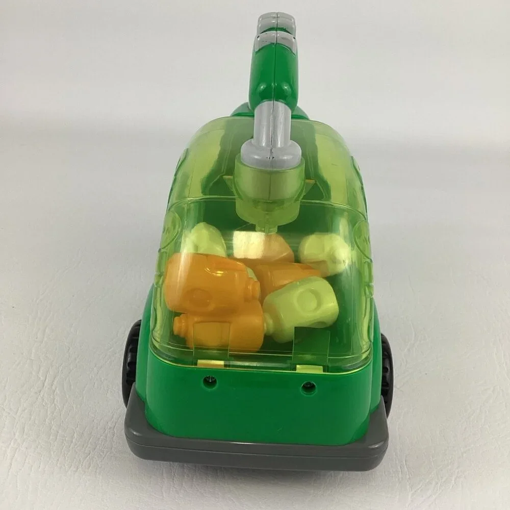 Little Tikes Pop Haulers Recycle Truck Push Pop Along Vehicle Toddler Toy Green